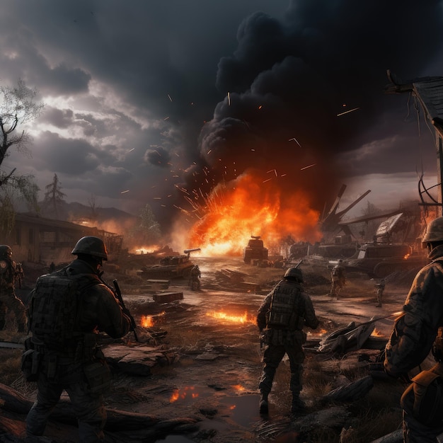 Call of Duty Warzone Wallpaper 4K, Soldier, PlayStation 4, Xbox One