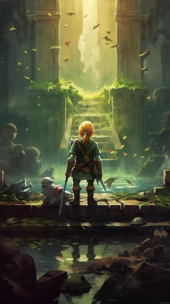 Download Video Game The Legend Of Zelda: Tears Of The Kingdom HD Wallpaper  by Tyler Edlin