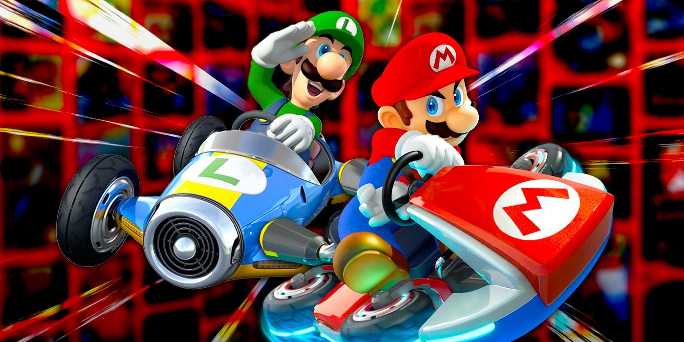 Mario Kart Racing Super Mario Bros. Movie Wallpaper 4K HD PC #7681j