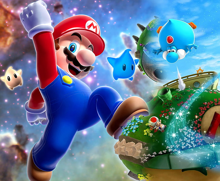 Super Mario Galaxy by eunaoseibrother on Newgrounds