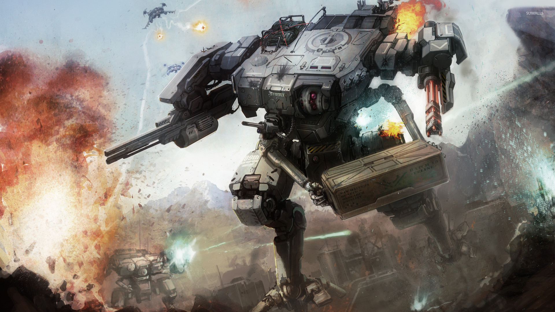 BattleTech wallpaper 02 1440p Vertical