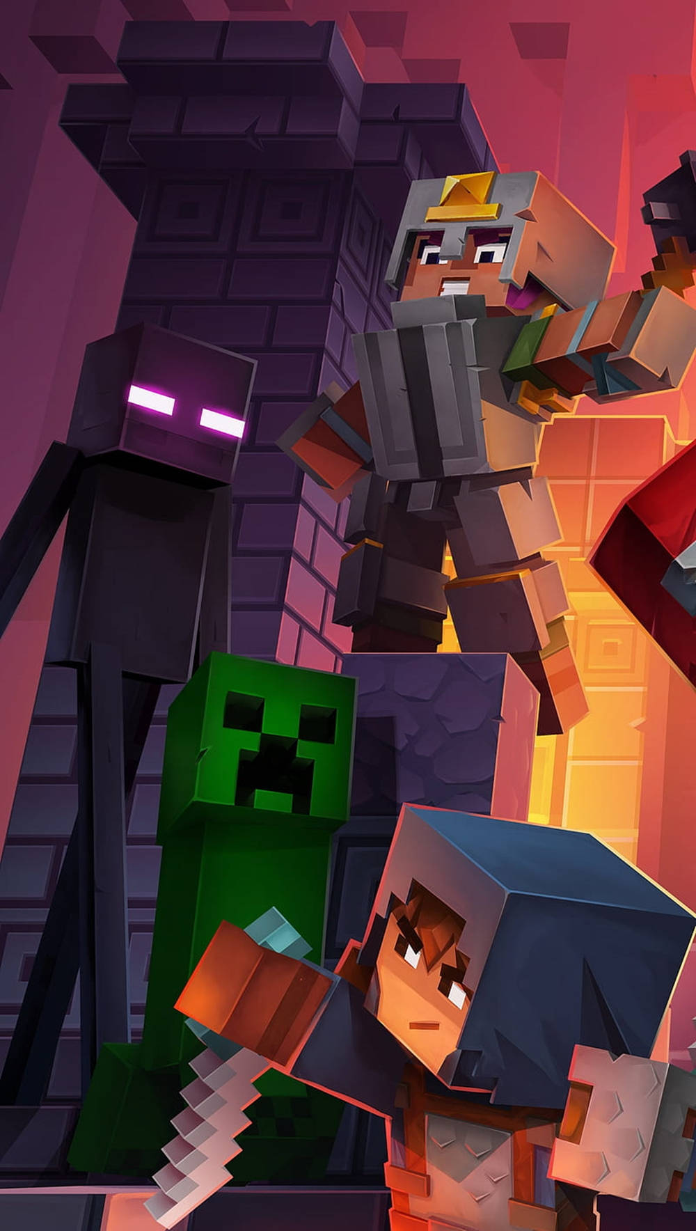 Download "Minecraft: Dungeons" wallpapers for mobile phone, free "Minecraft:  Dungeons" HD pictures