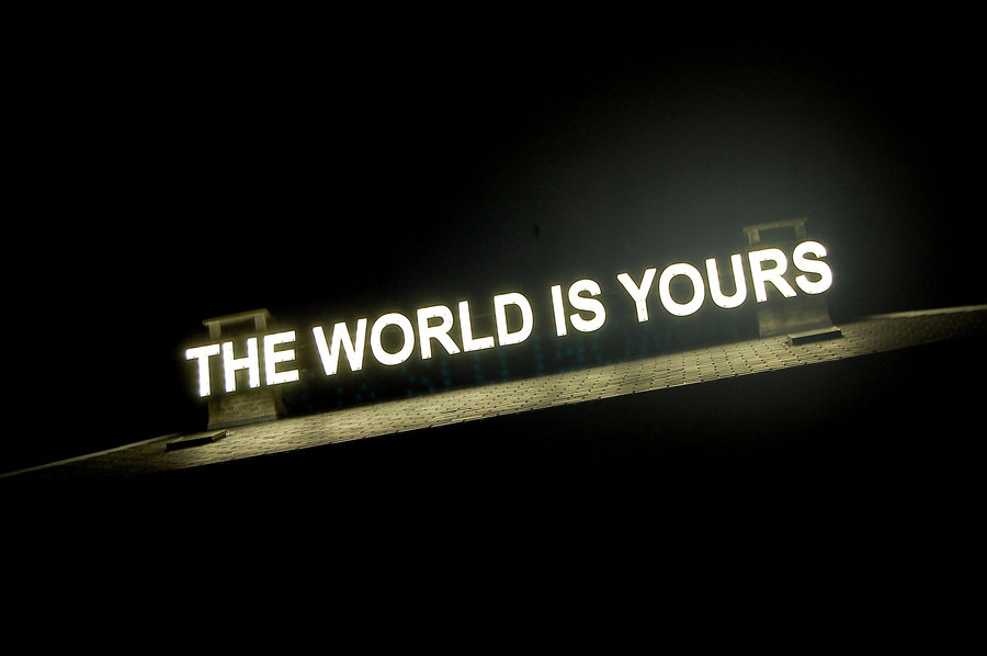 The World Is Yours Dark Wallpapers - Awesome Black Wallpapers