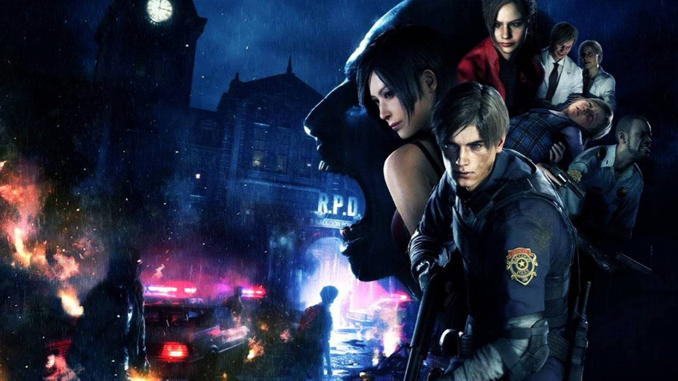 Resident Evil 2 / Biohazard Re:2 Wallpaper Pack | Resident Evil Wiki |  Fandom