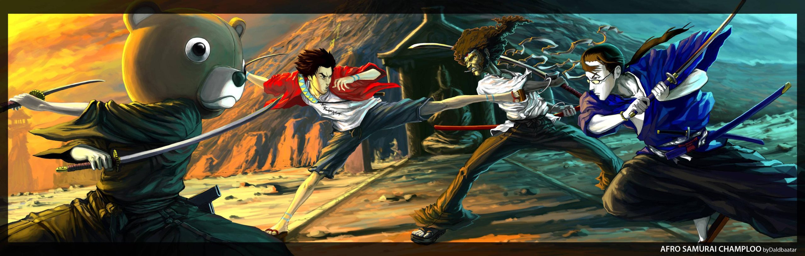 Afro Samurai Wallpaper - Anime Wallpapers, Kenshin, Samurai, Hakusho,  Champloo, Yaiba - Download High-Quality Anime Wallpapers