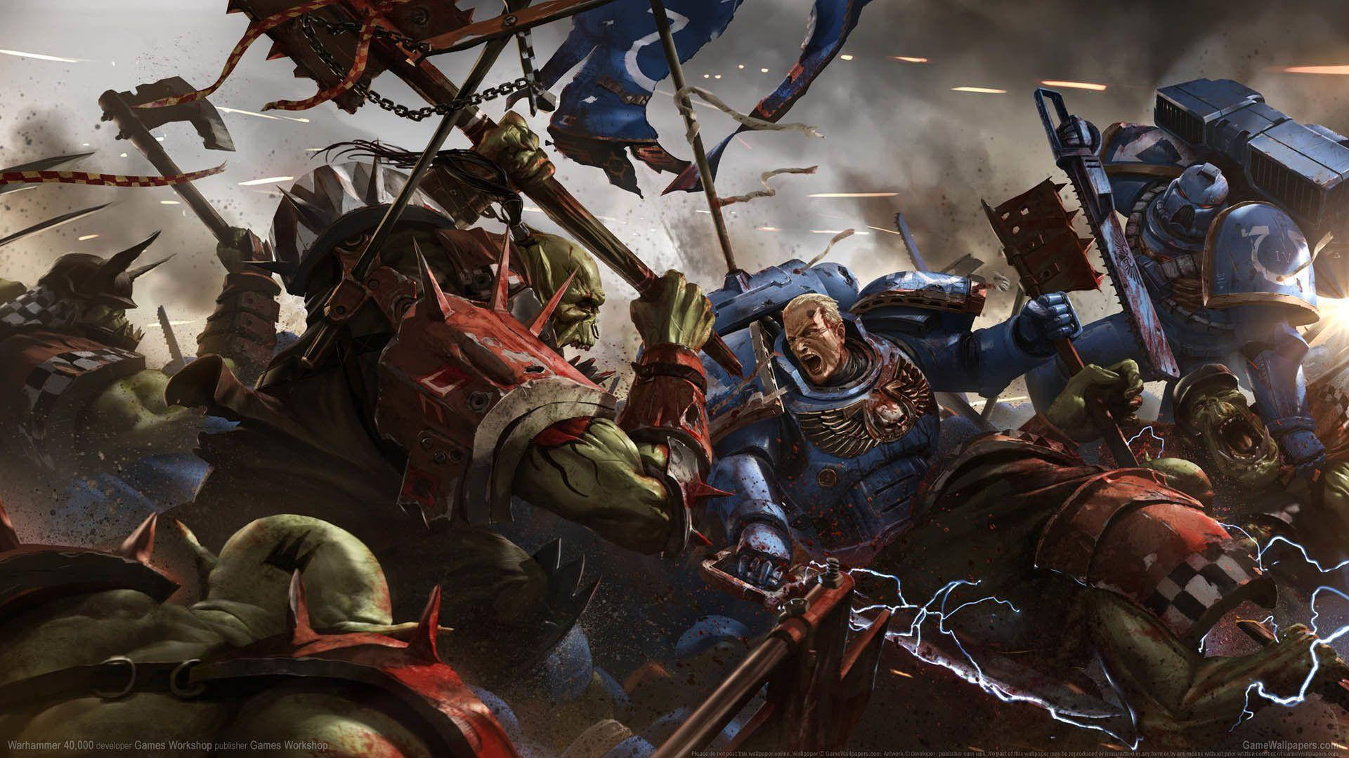 Warhammer 40K Wallpaper 4K, Roboute Guilliman, Space Marines