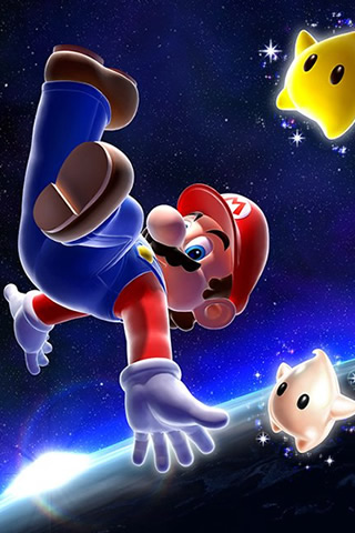 Some mario galaxy background for mobile #mario #game #gaming #mobile  #background