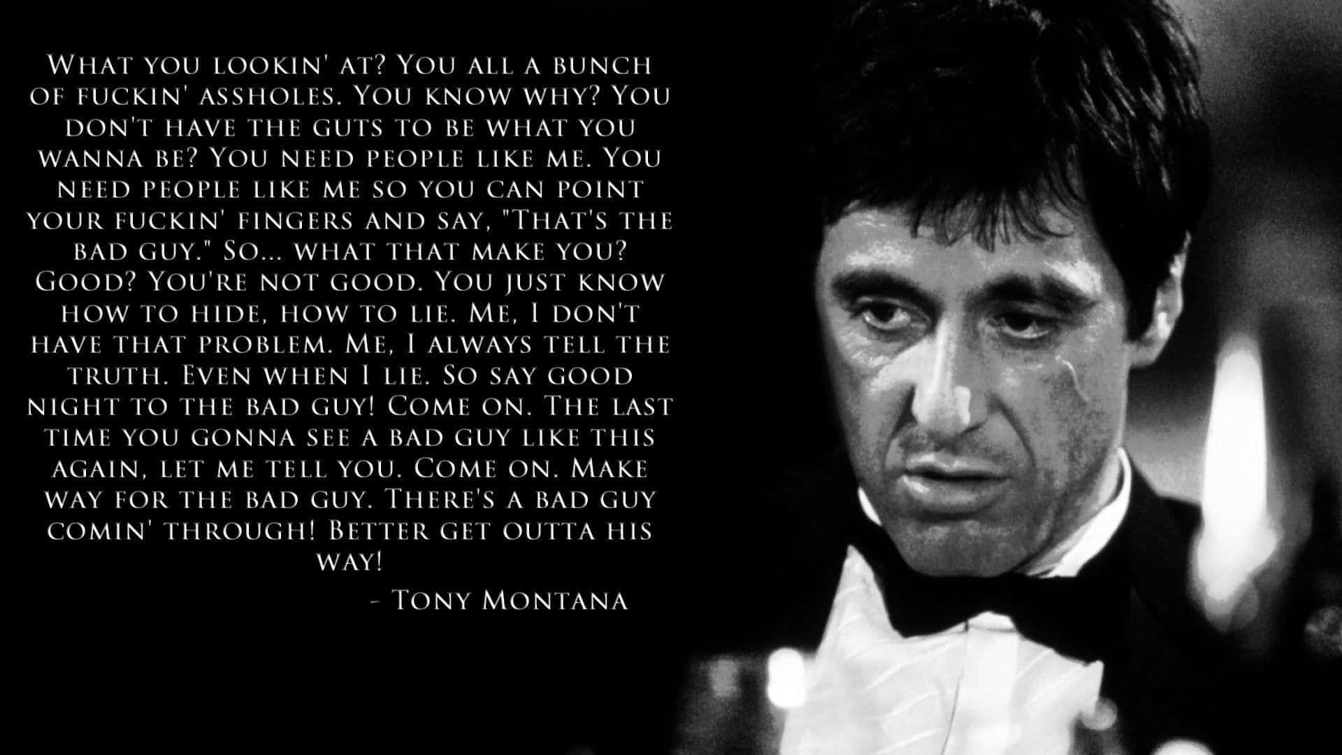 Scarface- 'The World Is Yours' [1920 X 1080] : r/wallpapers