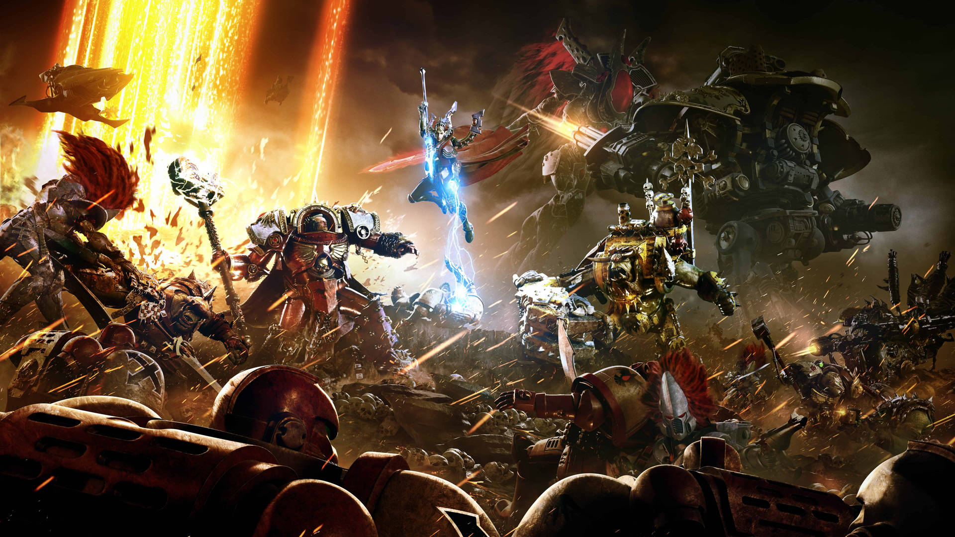 Download Video Game Warhammer 40k HD Wallpaper by Andrea Guardino