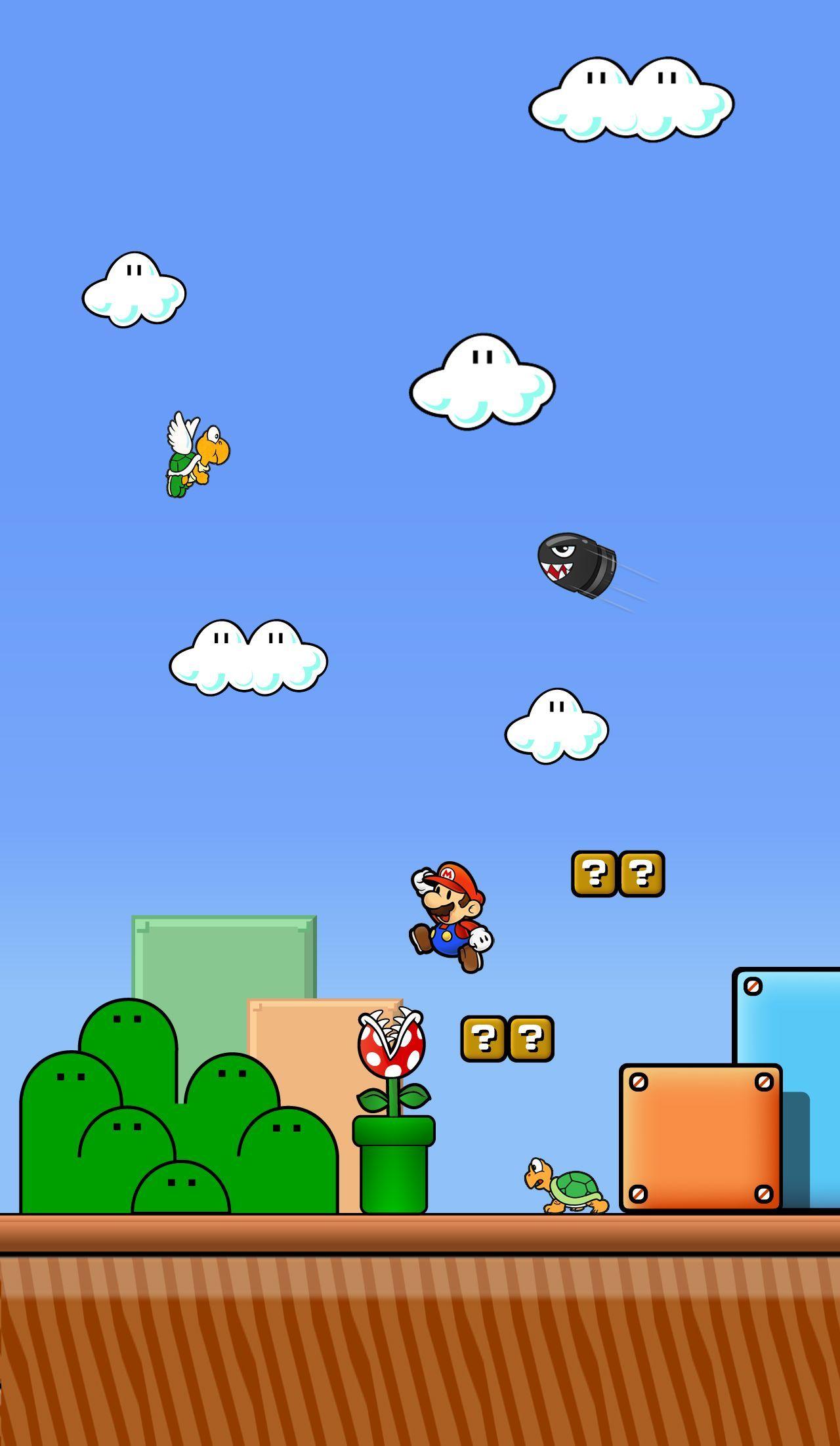 Mario Background | WhatsPaper