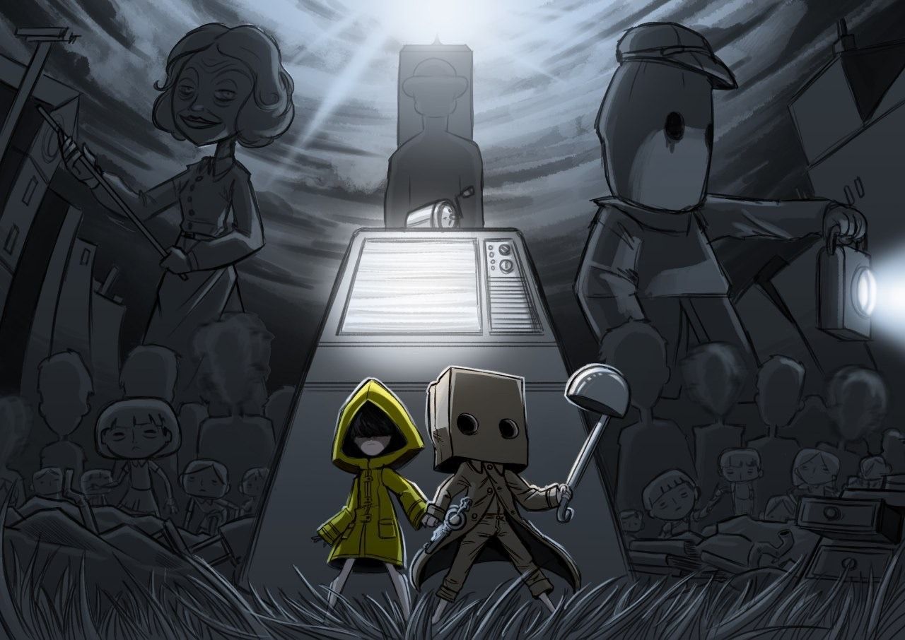 Steam Workshop::Little Nightmares 2 Thin man Oficial Wallpaper FULL HD